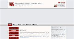 Desktop Screenshot of dvimmigrationlaw.com